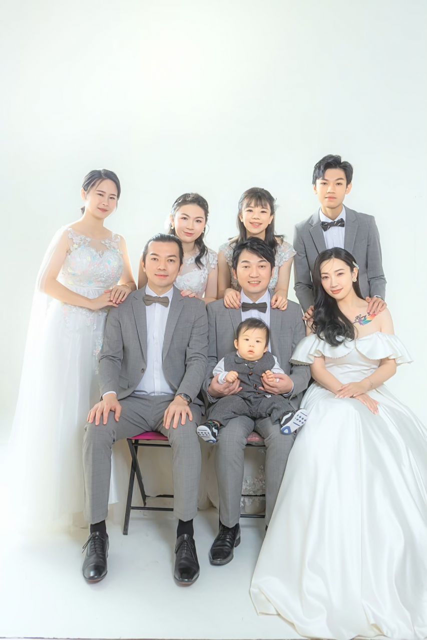 屏東三代同堂全家福攝影 三代家庭合照